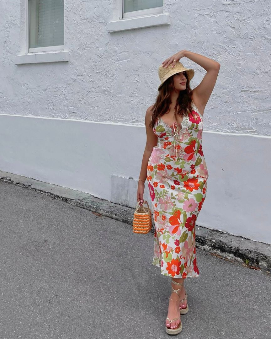 Hibiscus Maxi Dress