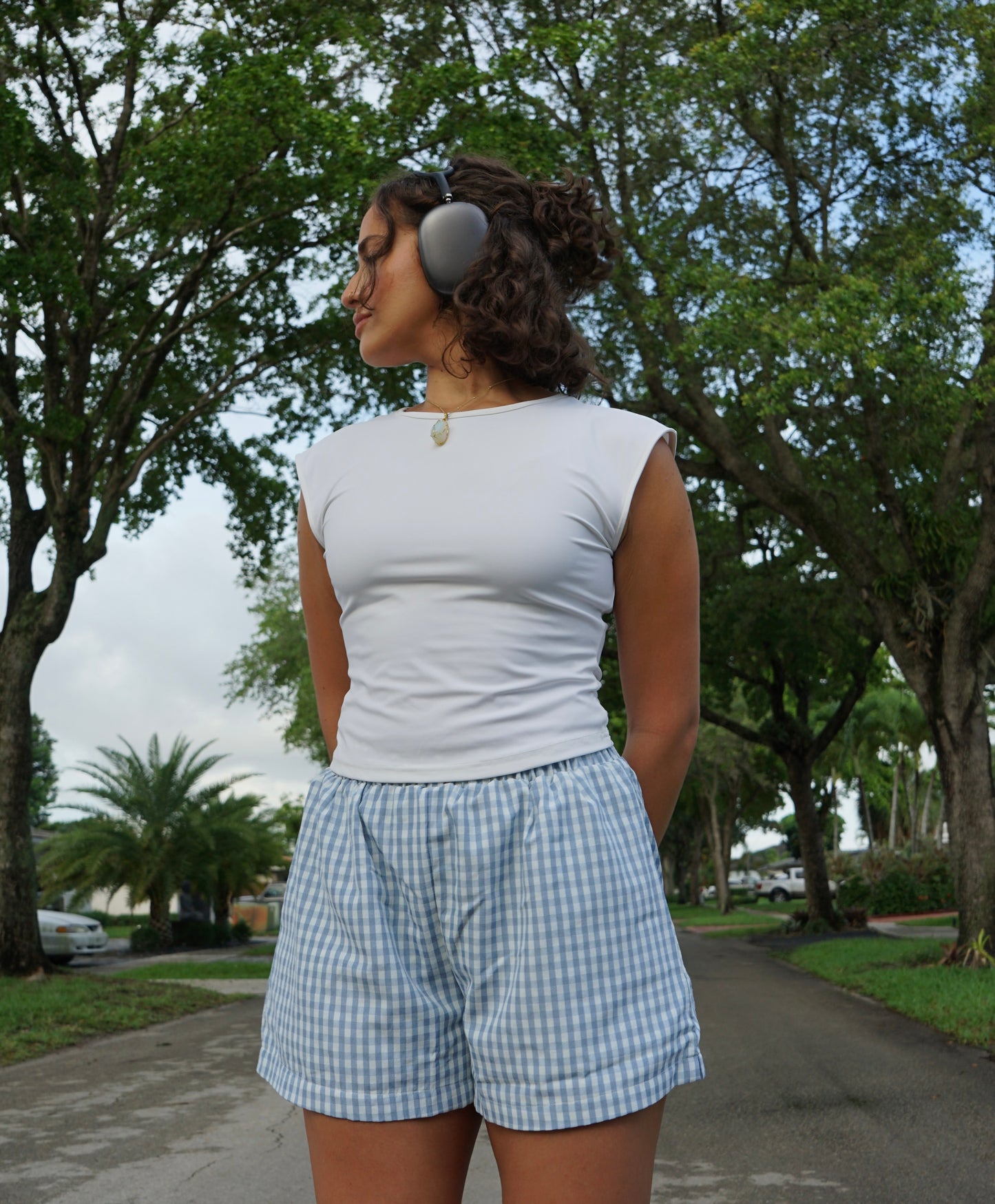 Belle Plaid Shorts