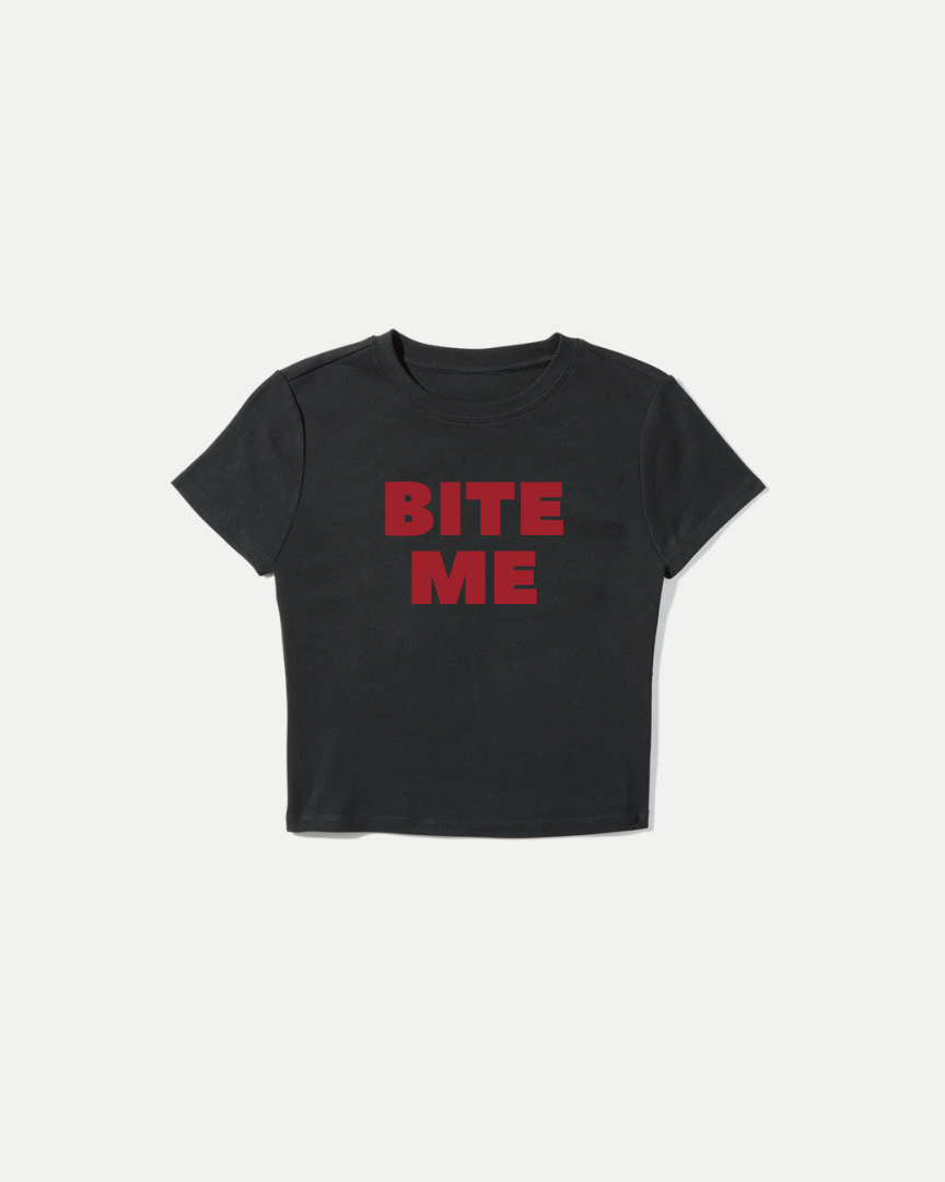 BITE ME Baby Tee