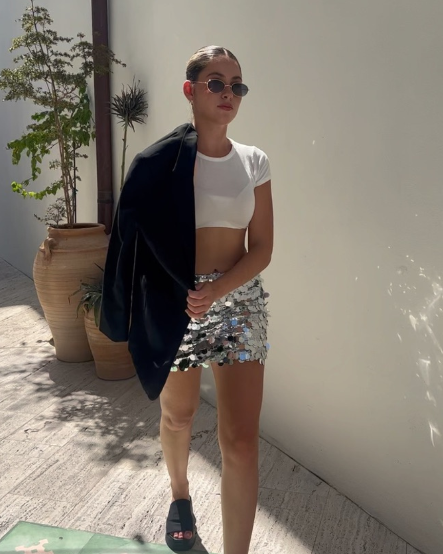 Disco Fever Mini Skirt